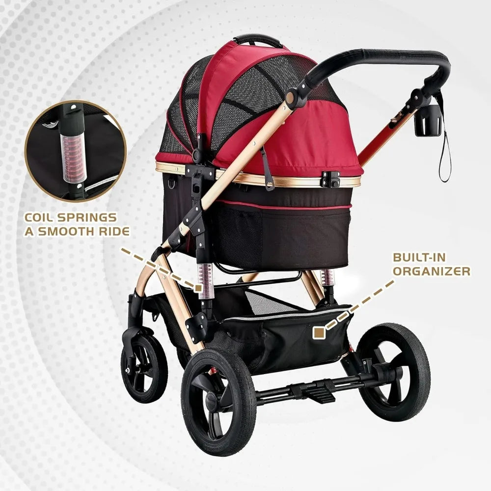 Monza Luxury 3-in-1 Stroller