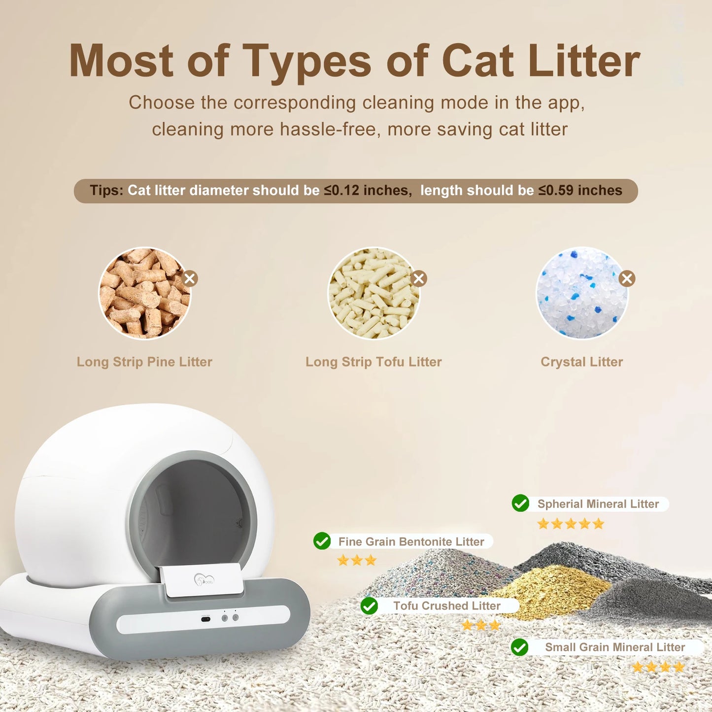 DOEL Automatic Cat Litter Box