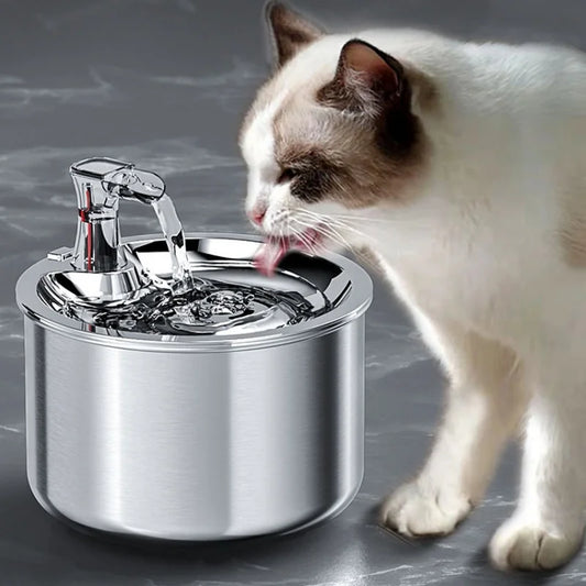 2L Fully Stainless Steel Pet Water Dispenser