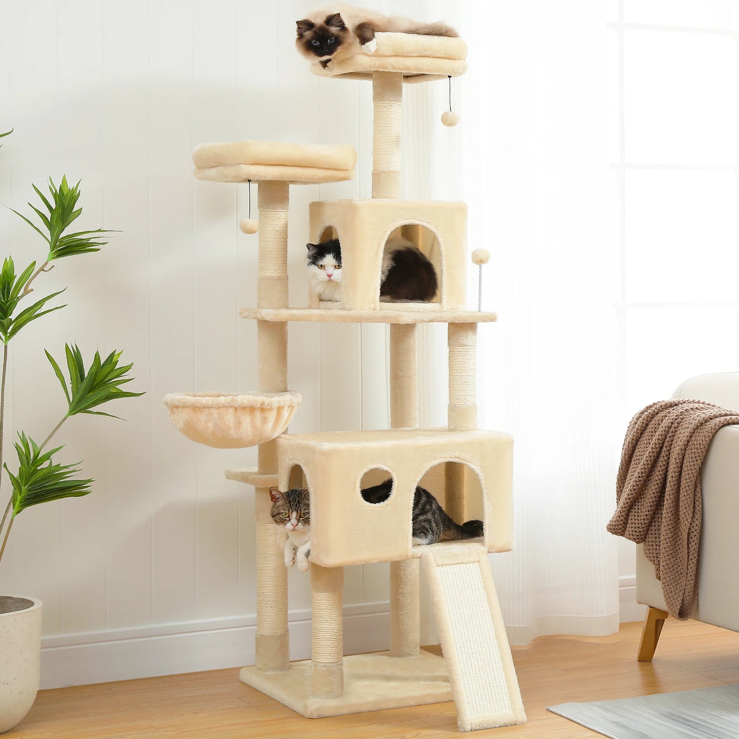 Cat Tree House