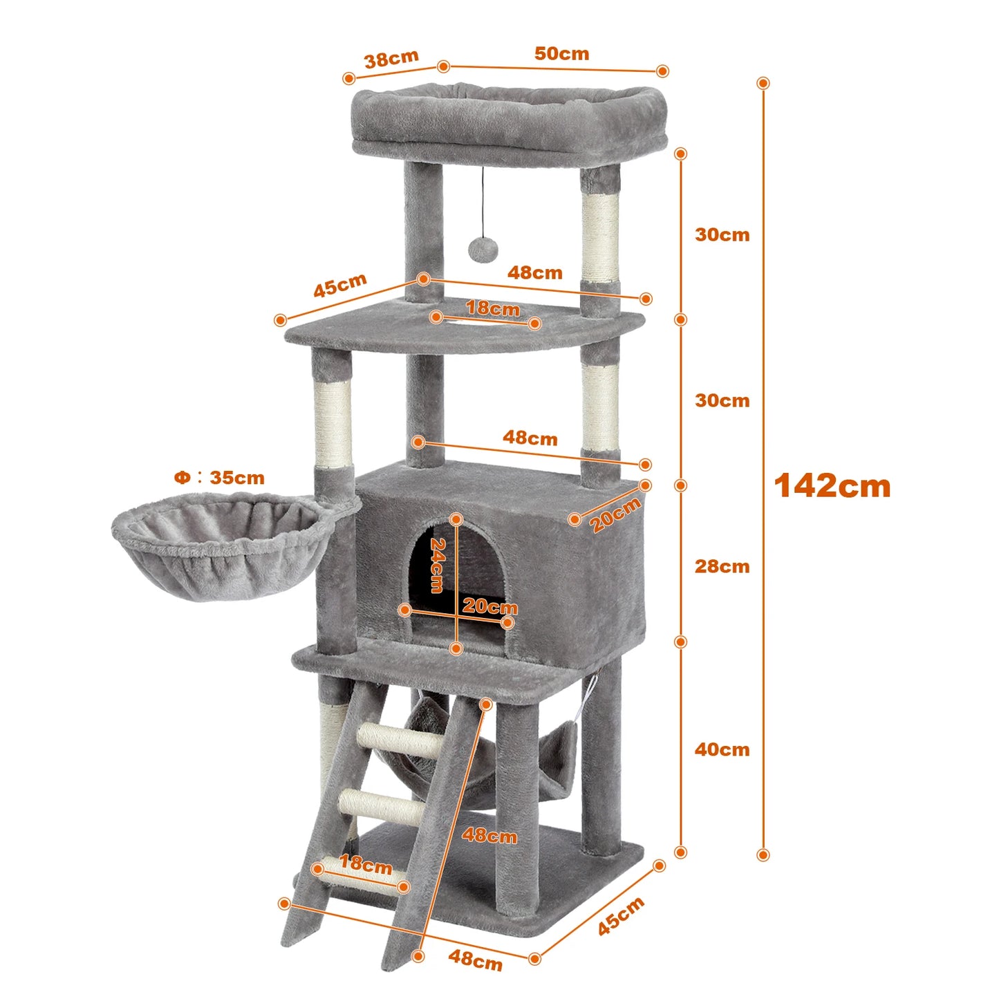 Cat Tree House