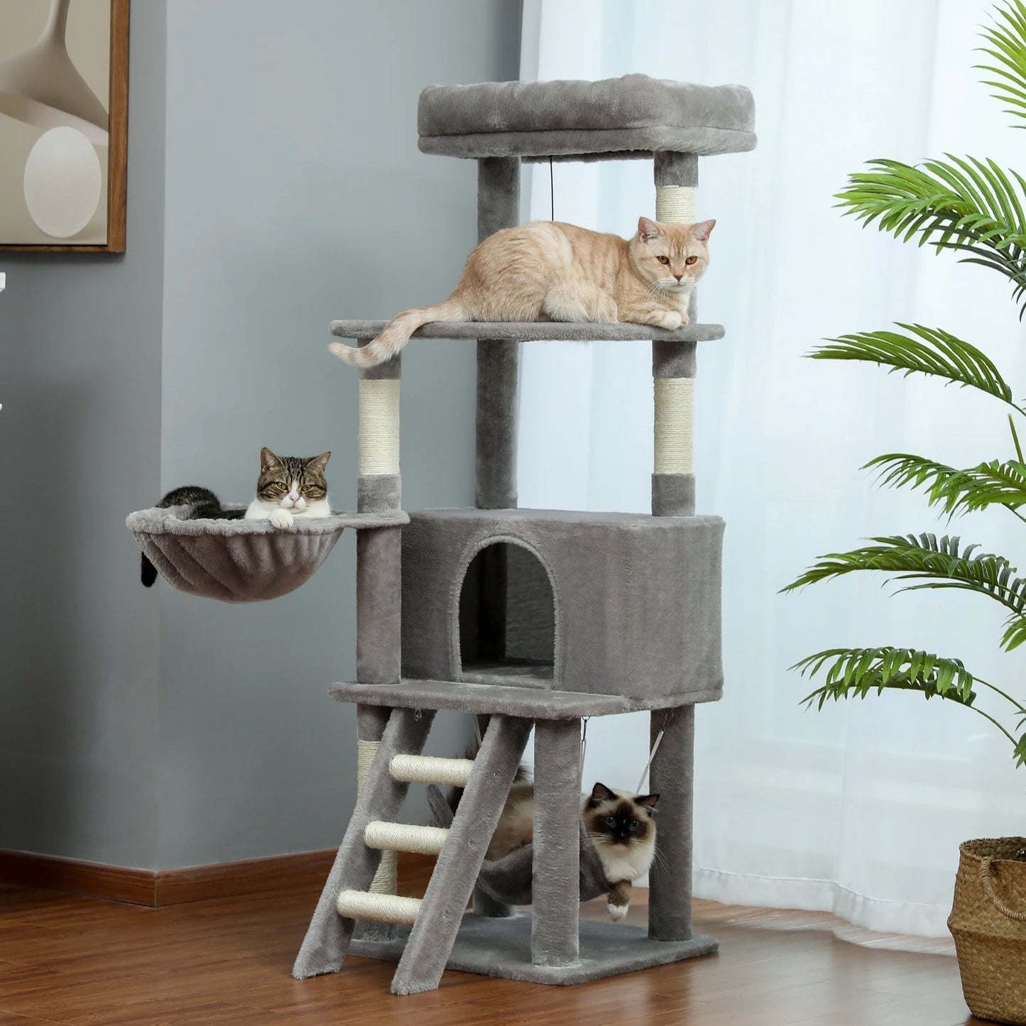 Cat Tree House