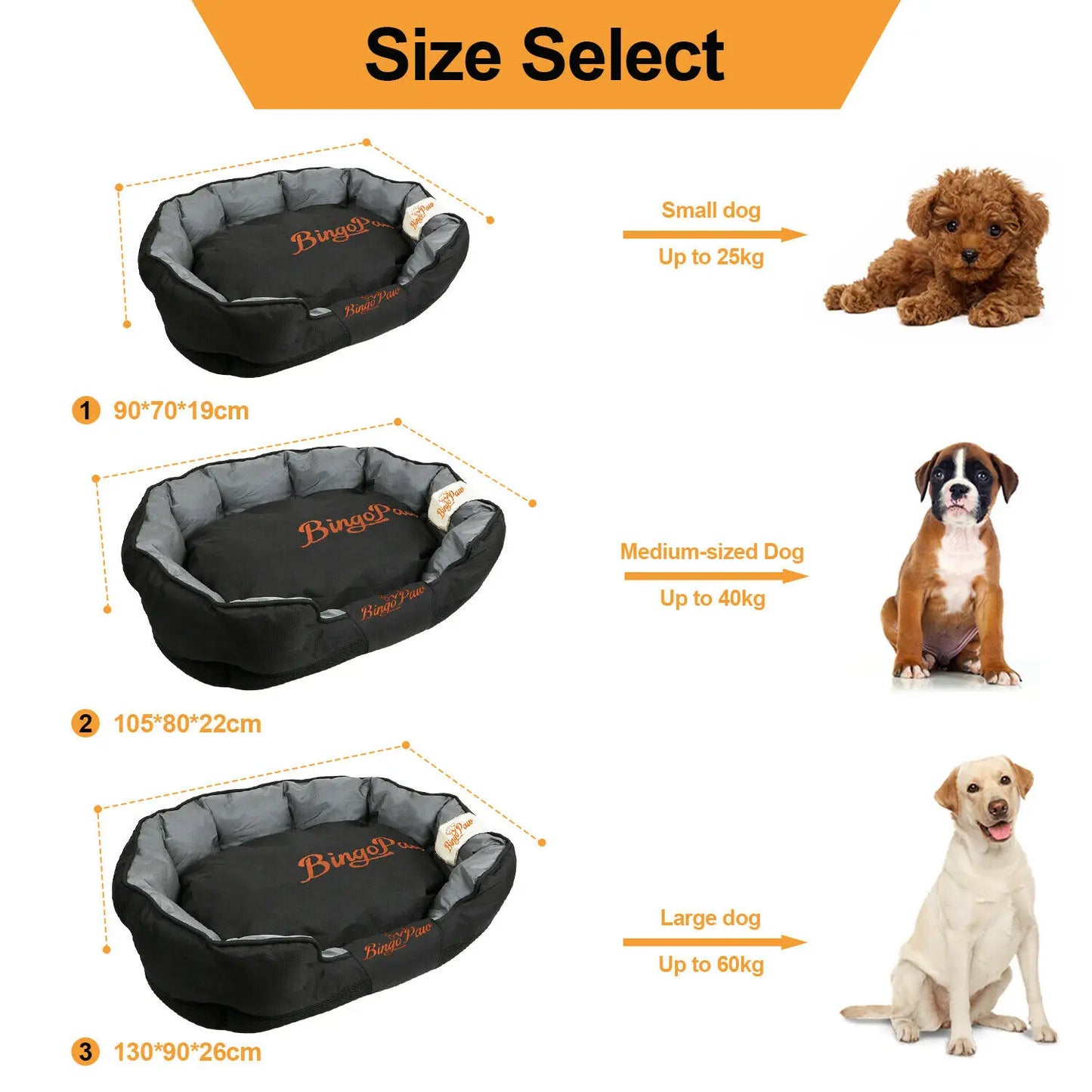 Orthopedic Sofa Dog Bed