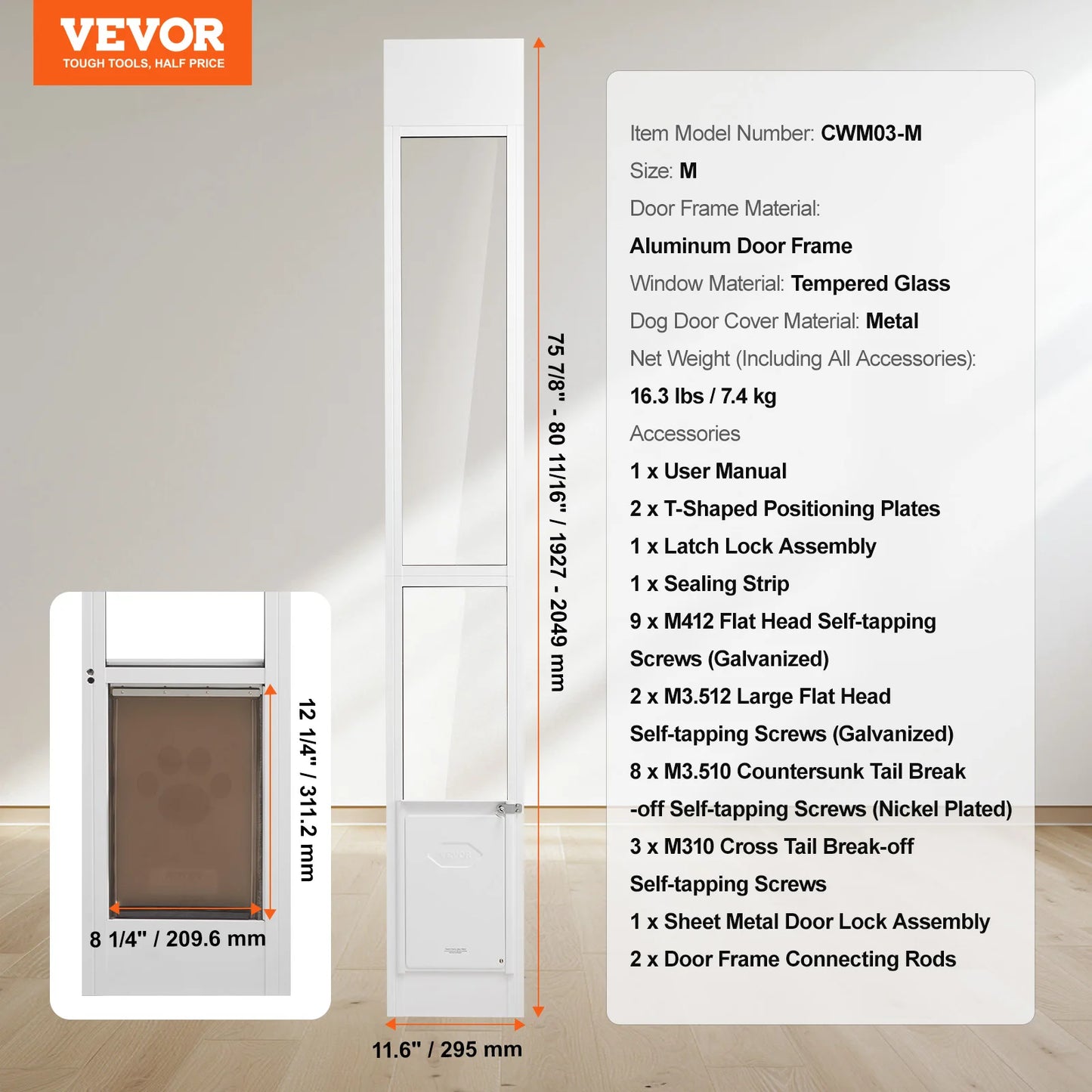 VEVOR Dog Door