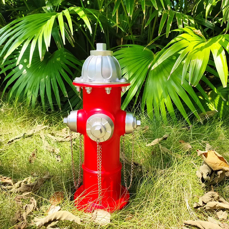 Dog fire hydrant urinal column, puppy urinal training column, garden lawn decoration, firefighter men's gift