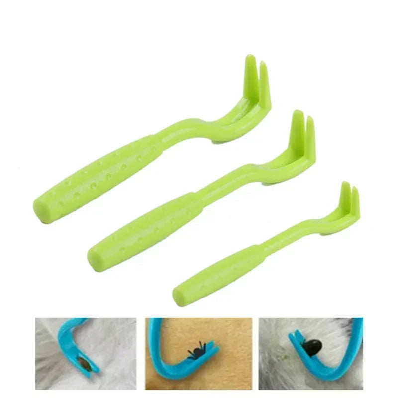 3pcs Flea Remover Hook Tick Remover