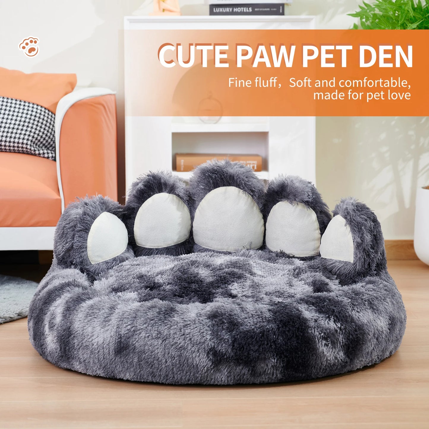 Paw Shape Dog Bed