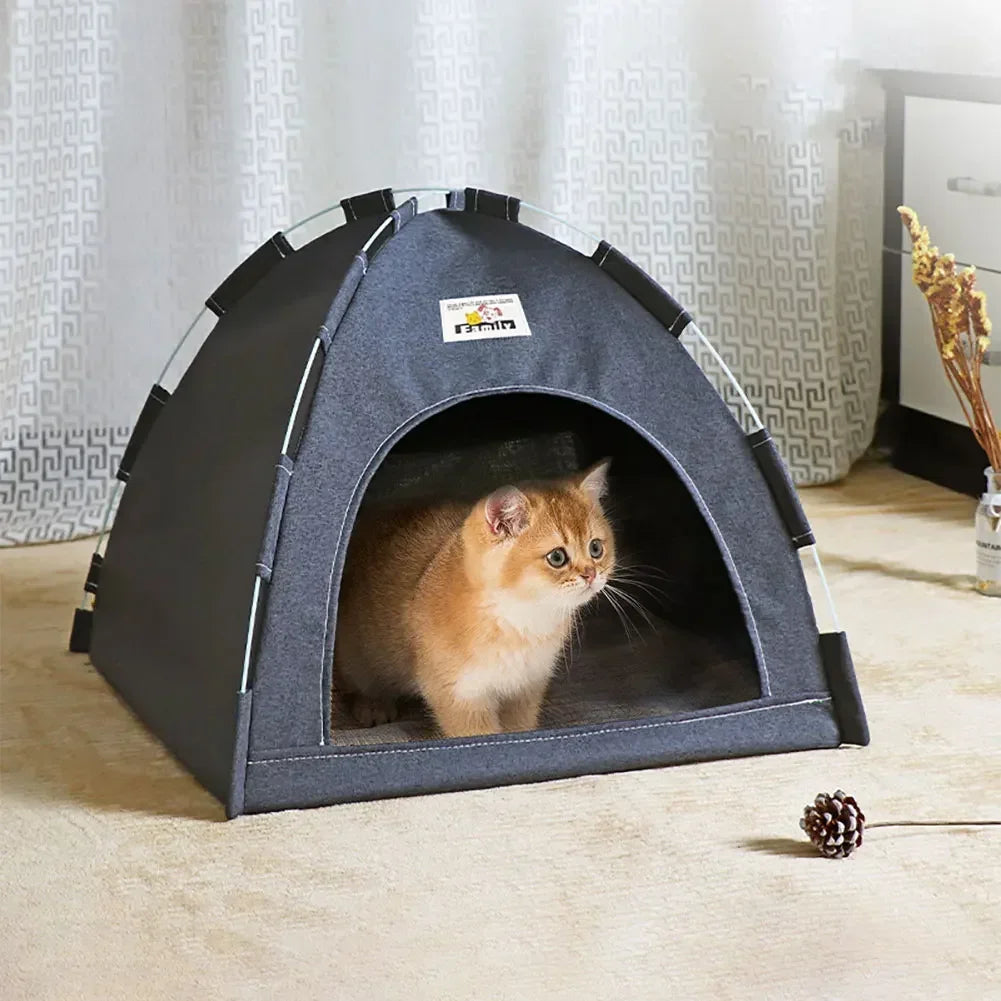 Pet Cat Tent Cave Hut For Kitten Puppy