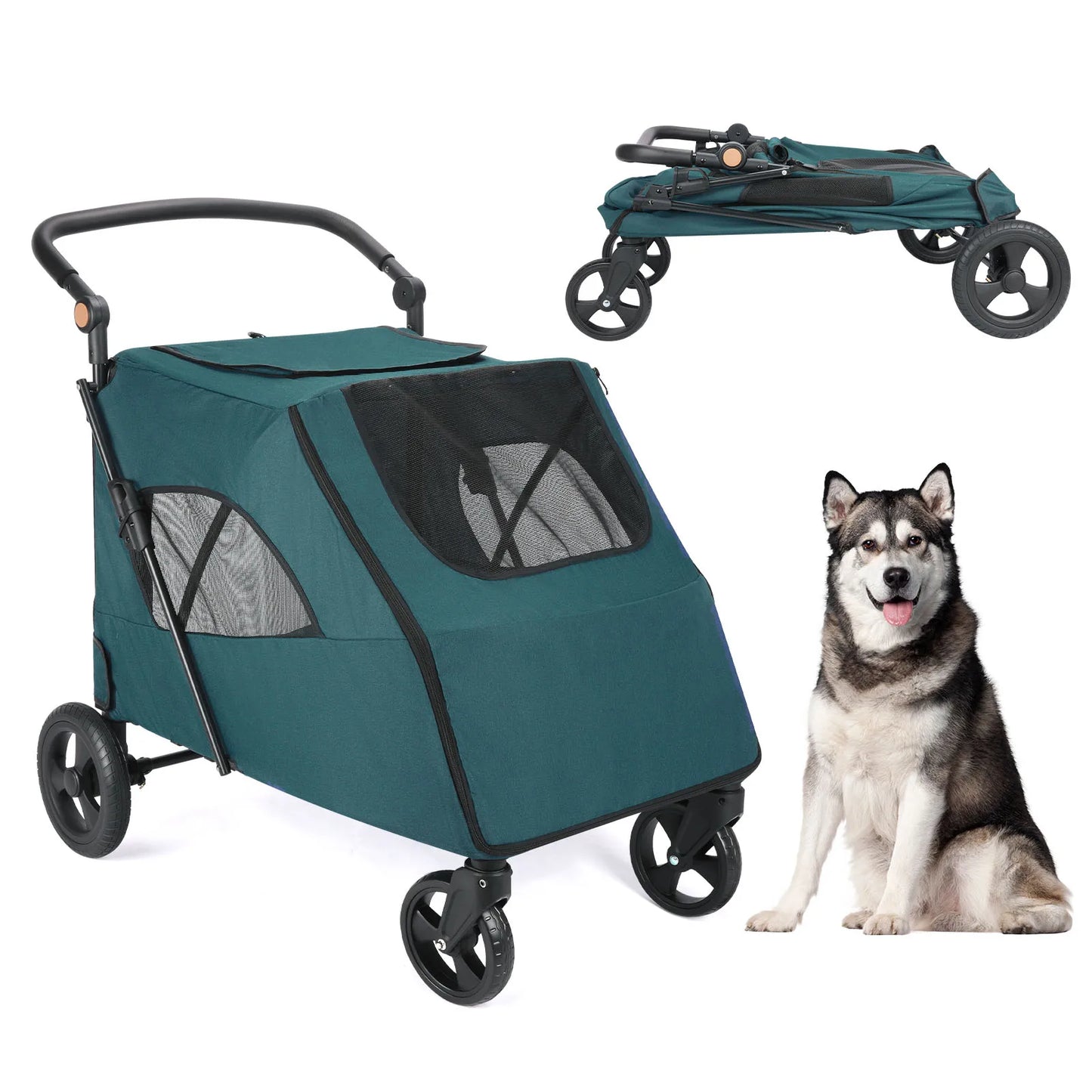 360° swivel Pet Stroller