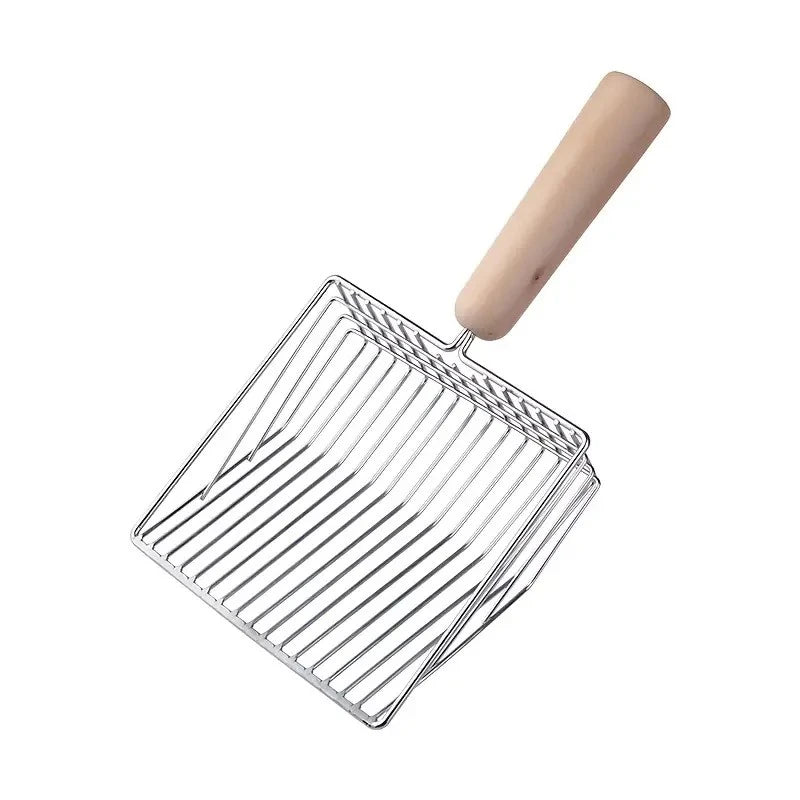 Heavy Duty Metal Cat Litter Scoop - Rust-Proof, Sturdy & Easy-to-Use Litter Box Cleaner for Cats & Pet Owners - Durable & Effici