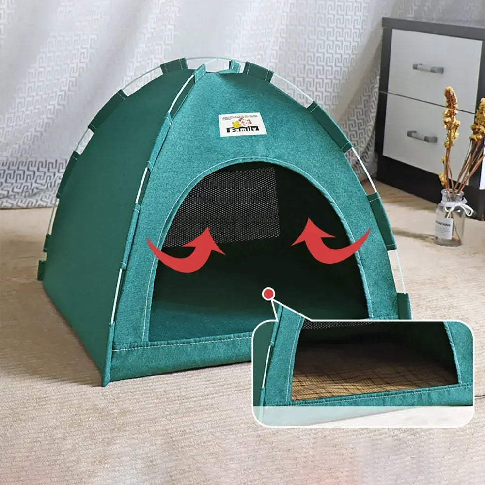 Pet Cat Tent Cave Hut For Kitten Puppy