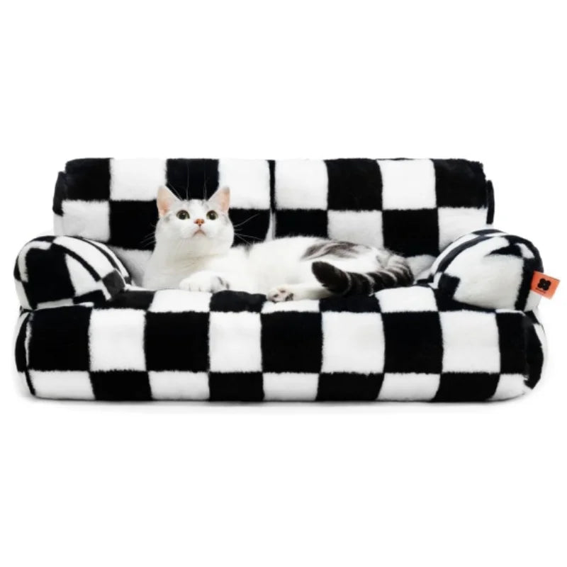 Mewoofun Pet Couch Bed 26×19×13 Inch