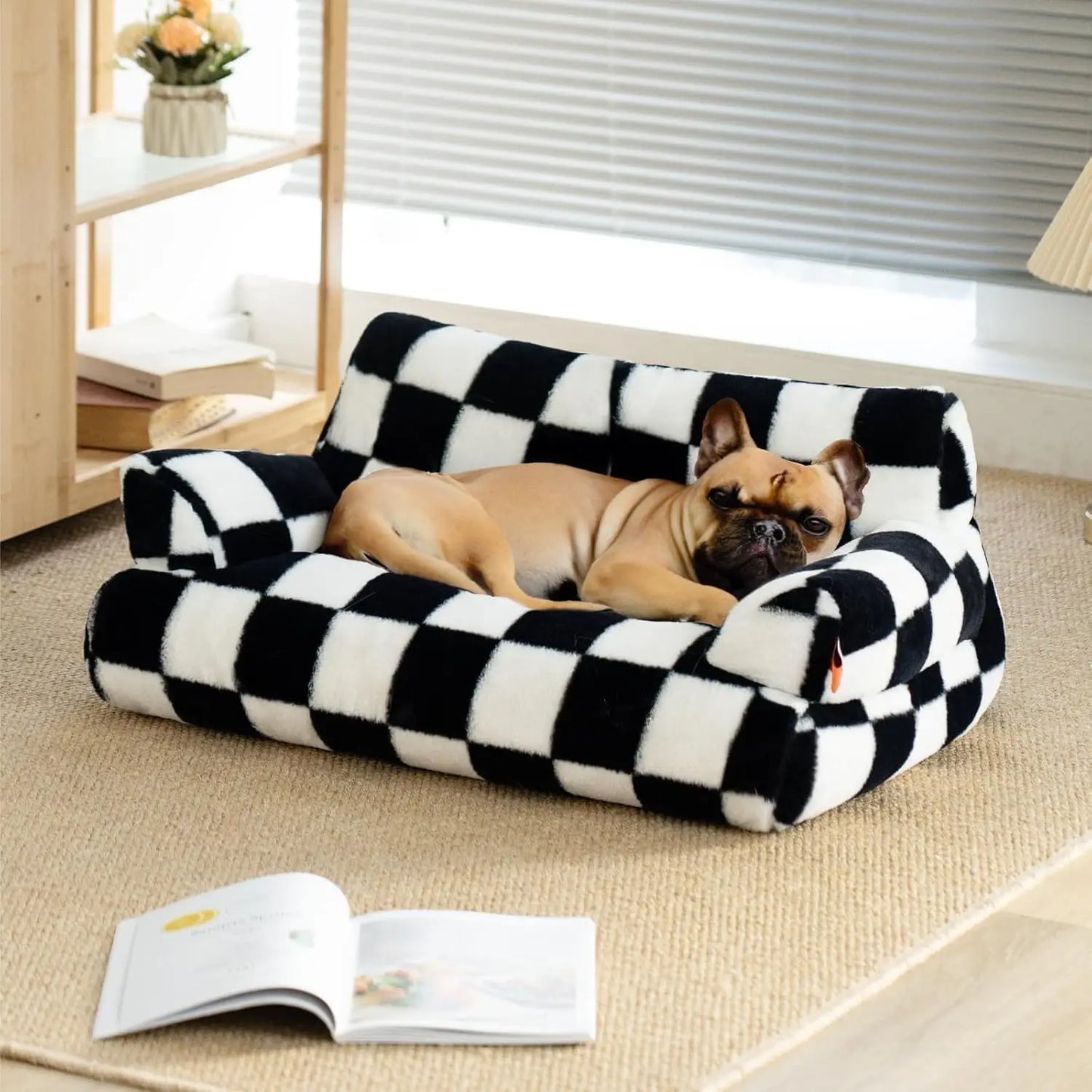 Mewoofun Pet Couch Bed 26×19×13 Inch