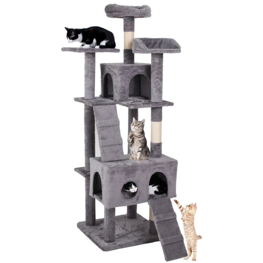 Multi-Level Cat Activity Tower
