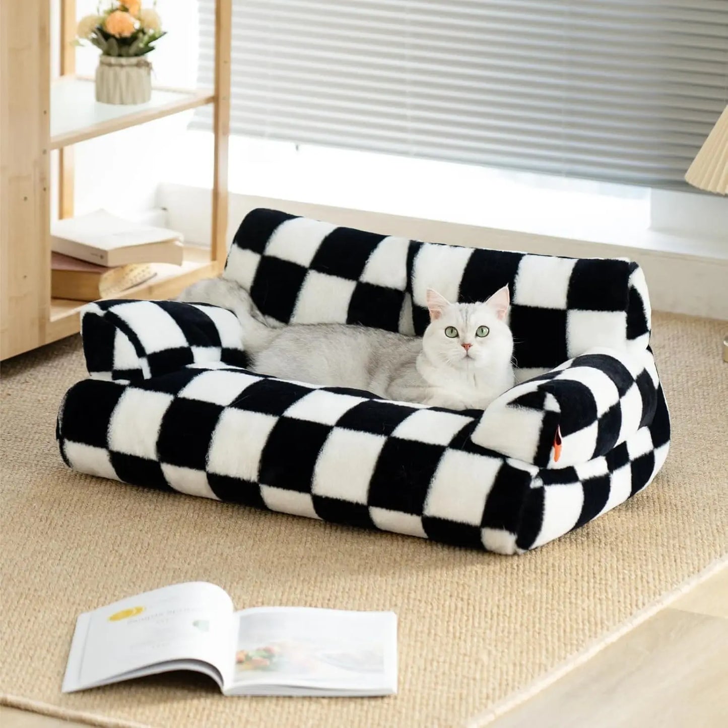 Mewoofun Pet Couch Bed 26×19×13 Inch