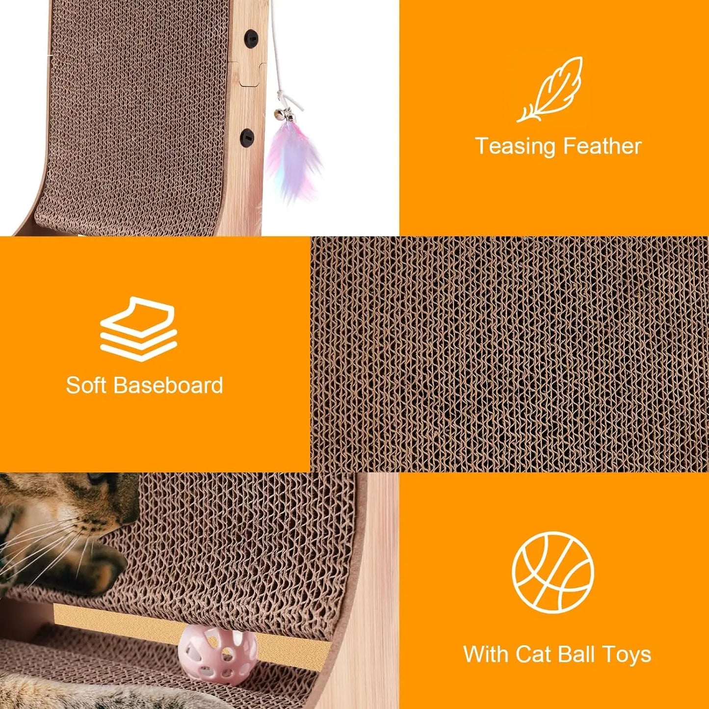 L Shape Cat Scratcher
