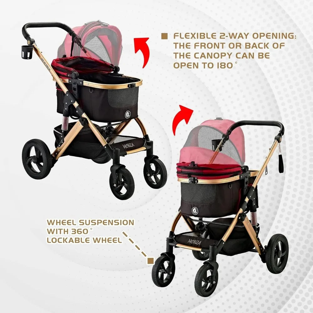 Monza Luxury 3-in-1 Stroller