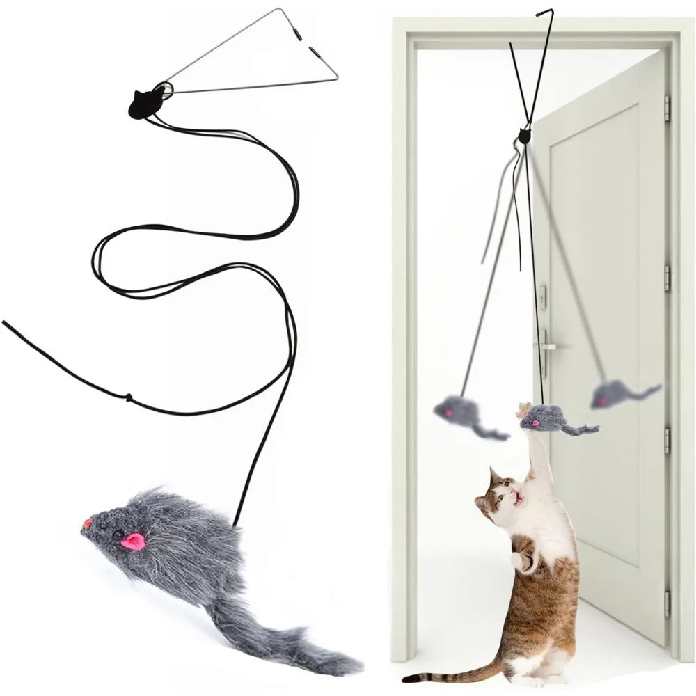 Interactive Cat Feather Toys