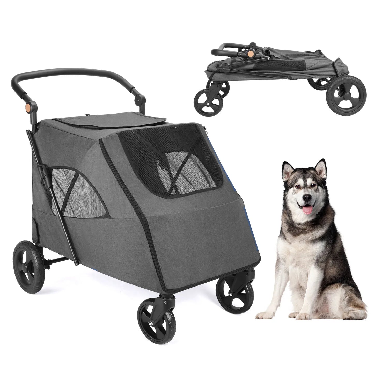 360° swivel Pet Stroller