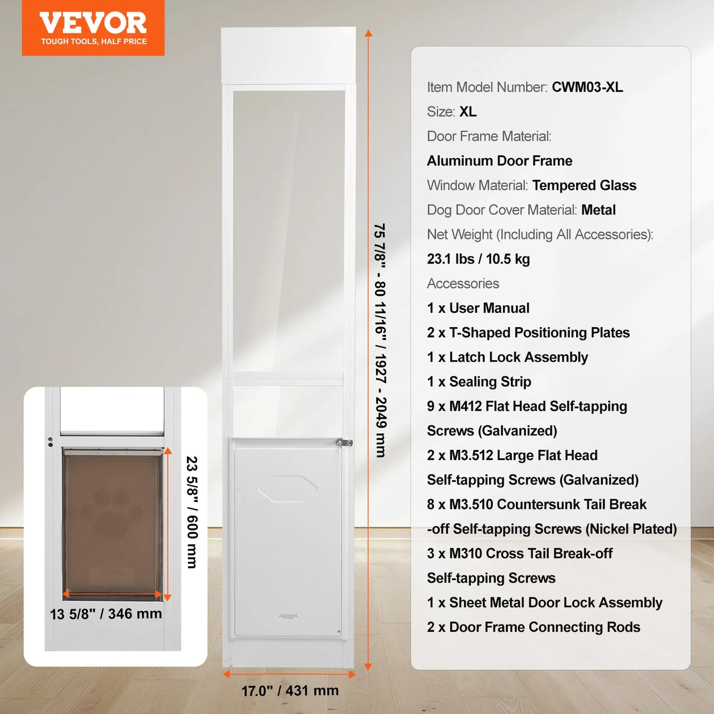 VEVOR Dog Door