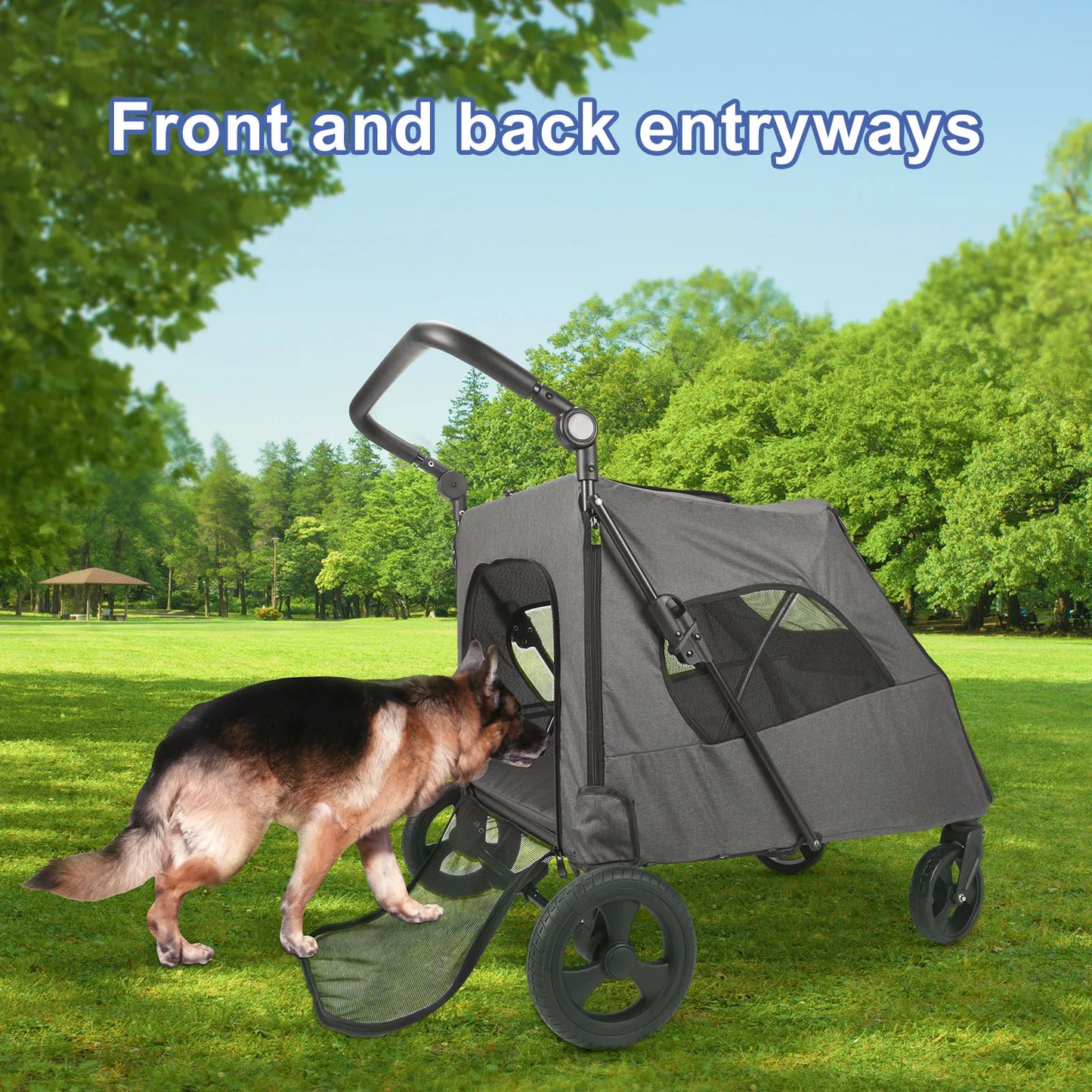 360° swivel Pet Stroller