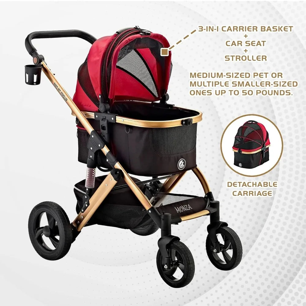 Monza Luxury 3-in-1 Stroller
