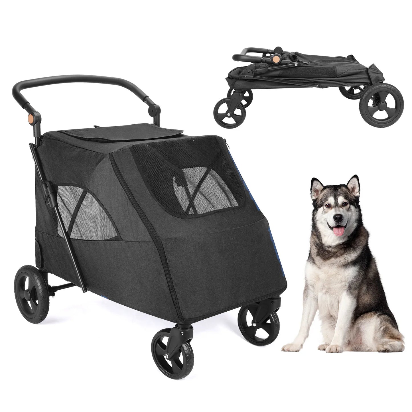 360° swivel Pet Stroller