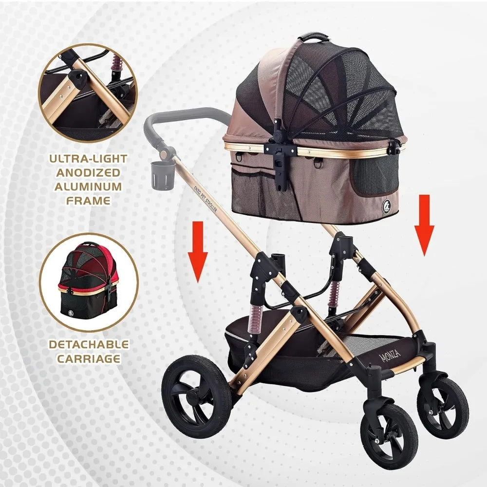 Monza Luxury 3-in-1 Stroller