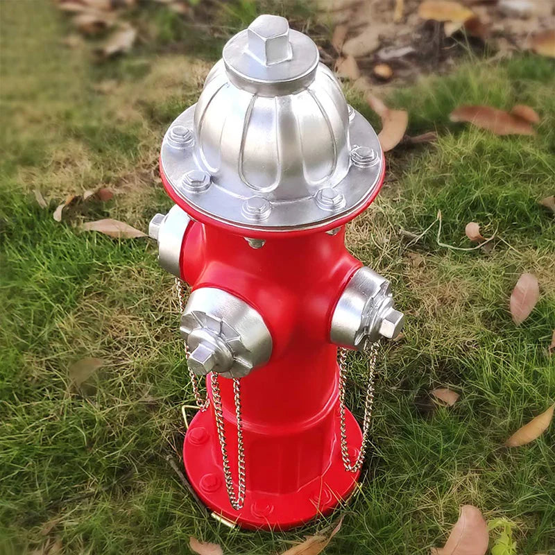Dog fire hydrant urinal column, puppy urinal training column, garden lawn decoration, firefighter men's gift