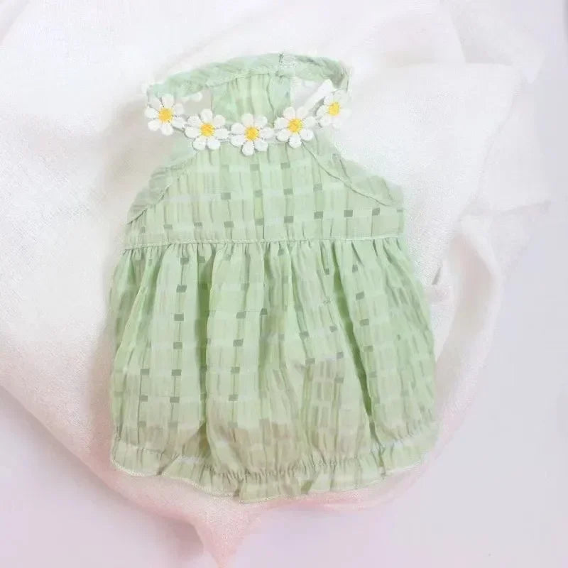 Daisy Dress Pet Clothing Dogs