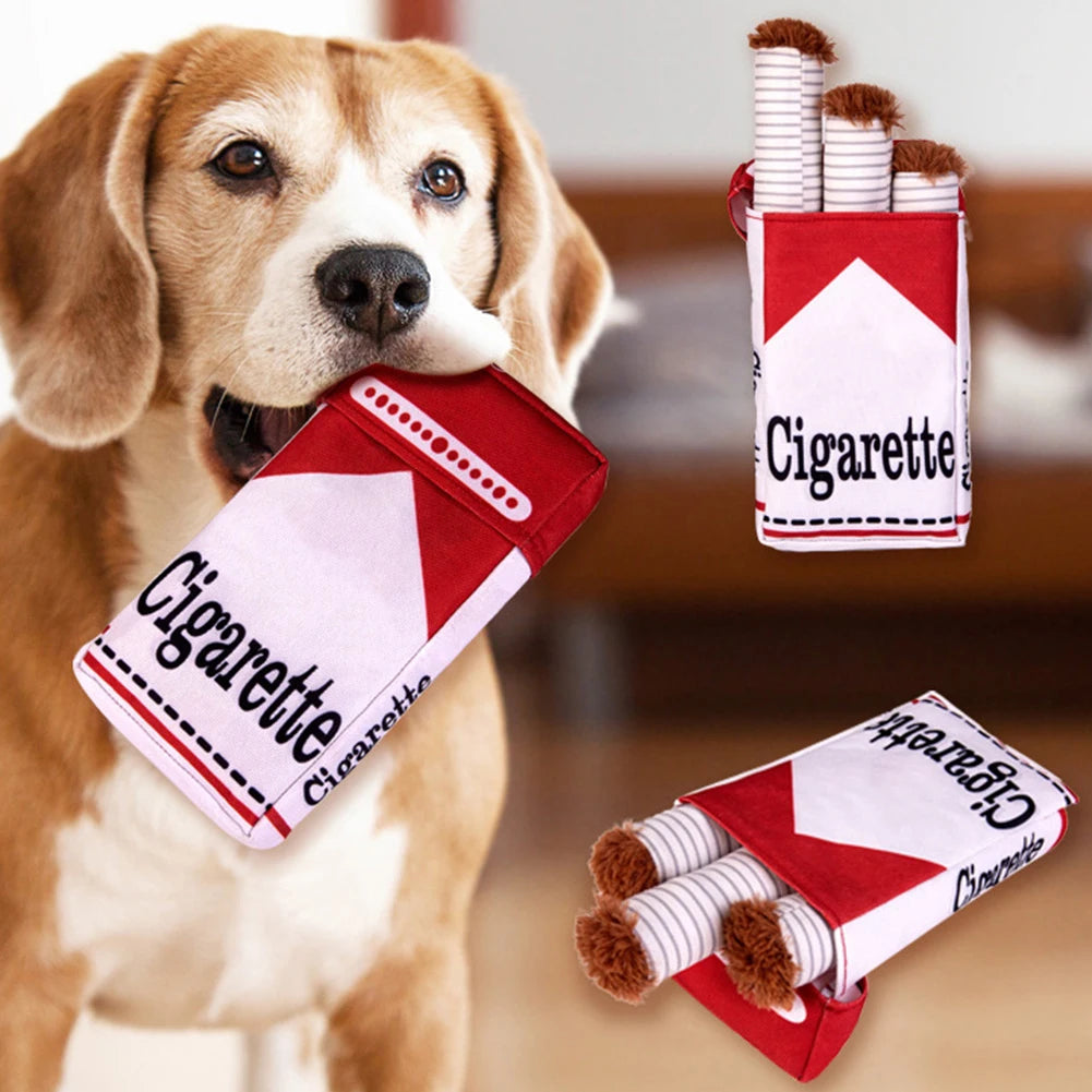 Cigarettes Dog Toy
