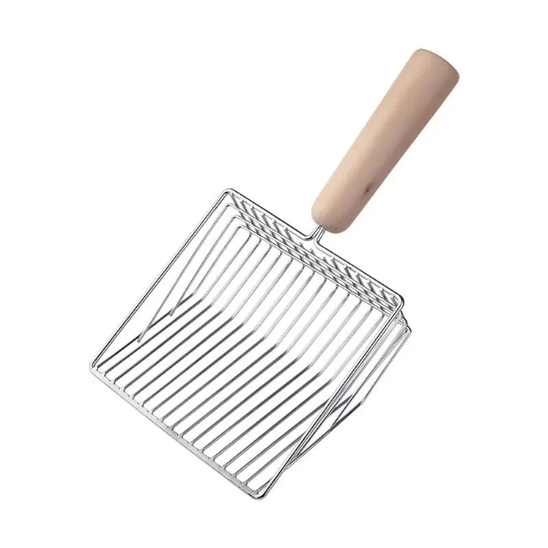 Heavy Duty Metal Cat Litter Scoop - Rust-Proof, Sturdy & Easy-to-Use Litter Box Cleaner for Cats & Pet Owners - Durable & Effici