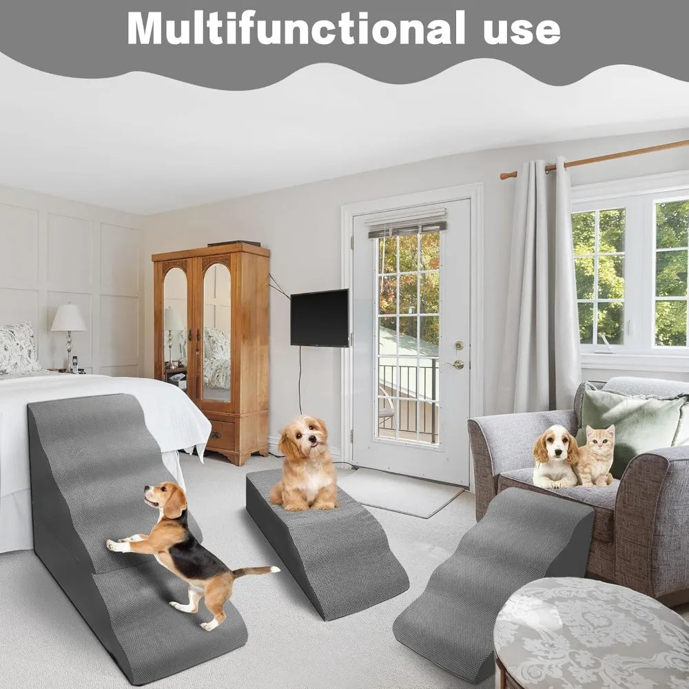 Dog Stairs for High Beds 30-36 inches Tall