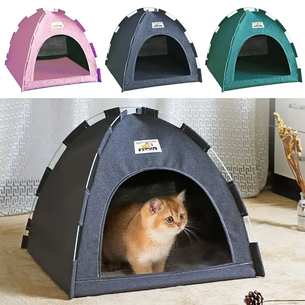 Pet Cat Tent Cave Hut For Kitten Puppy