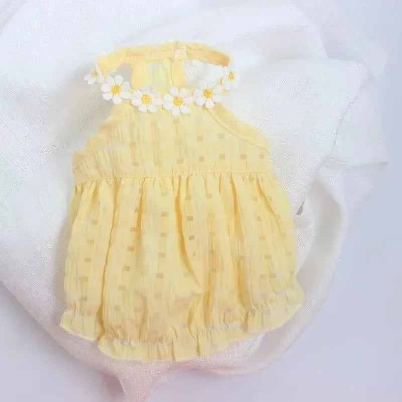 Daisy Dress Pet Clothing Dogs