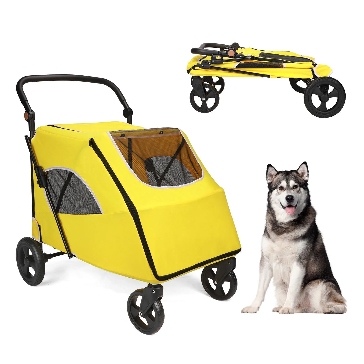 360° swivel Pet Stroller