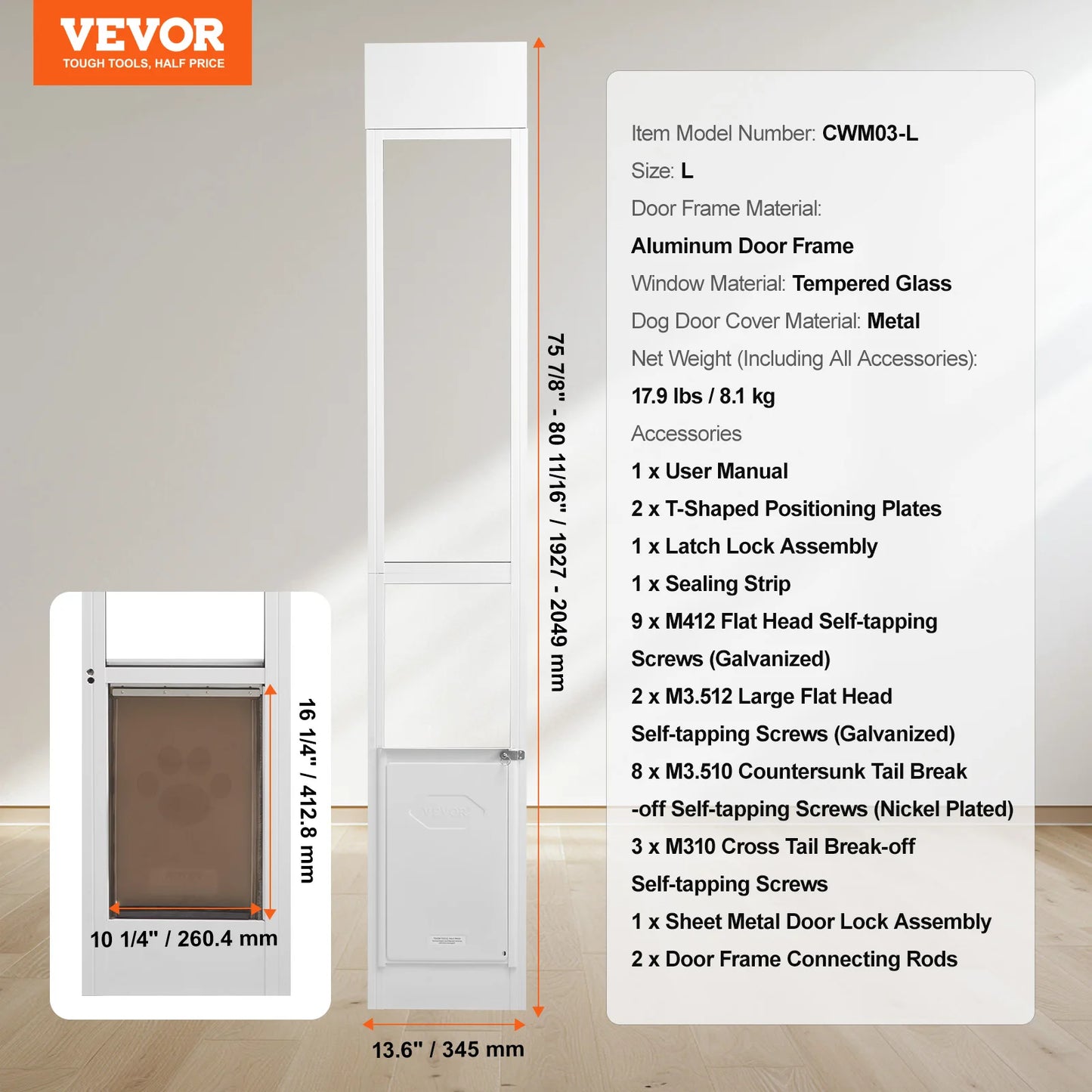 VEVOR Dog Door