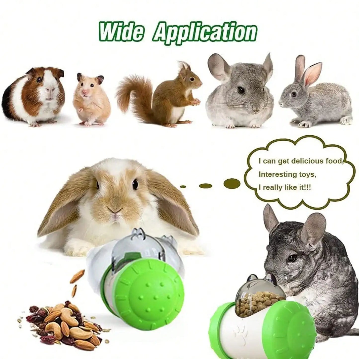 Tumbler Dog And Cat Food Dispenser