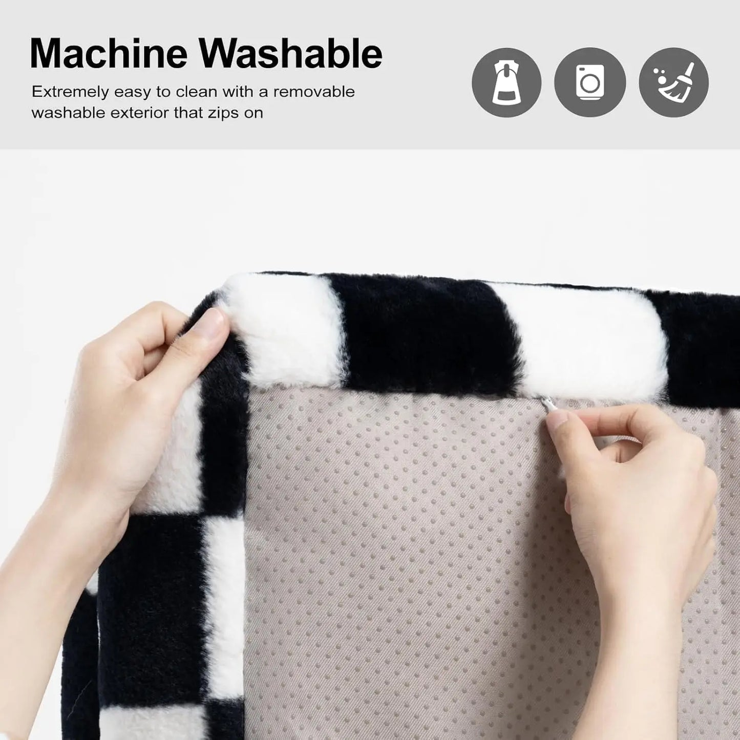 Mewoofun Pet Couch Bed 26×19×13 Inch